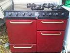 BELLING RANGE cooker Belling range cooker in red 1000mmm....