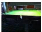 Antique Frank Cox early 1900s snooker table and....
